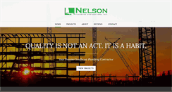 Desktop Screenshot of nelsonplumbing.us